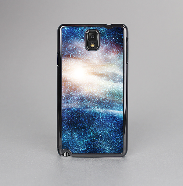 The Blue & Gold Glowing Star-Wave Skin-Sert Case for the Samsung Galaxy Note 3
