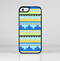The Blue & Gold Tribal Ethic Geometric Pattern Skin-Sert Case for the Apple iPhone 5c