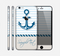 The Blue Highlighted Anchor with Rope Skin for the Apple iPhone 6 Plus