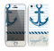 The Blue Highlighted Anchor with Rope copy Skin for the Apple iPhone 5c