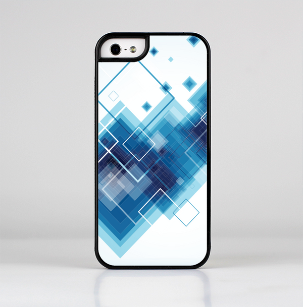 The Blue Levitating Squares Skin-Sert for the Apple iPhone 5-5s Skin-Sert Case