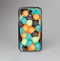 The Blue & Orange Abstract Polka Dots Skin-Sert Case for the Samsung Galaxy S4