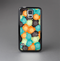 The Blue & Orange Abstract Polka Dots Skin-Sert Case for the Samsung Galaxy S5