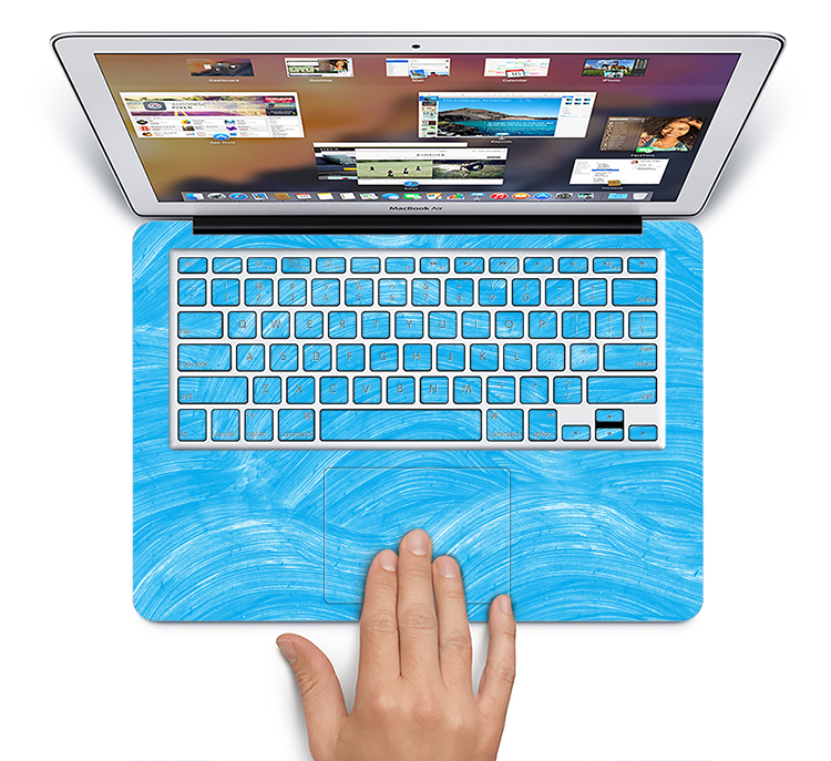 Skin Itsaskin Pour MacBook Air 11" – Paysage Ciel Et Eau Coloré