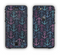The Blue & Pink Vector Anchor Collage Apple iPhone 6 LifeProof Nuud Case Skin Set