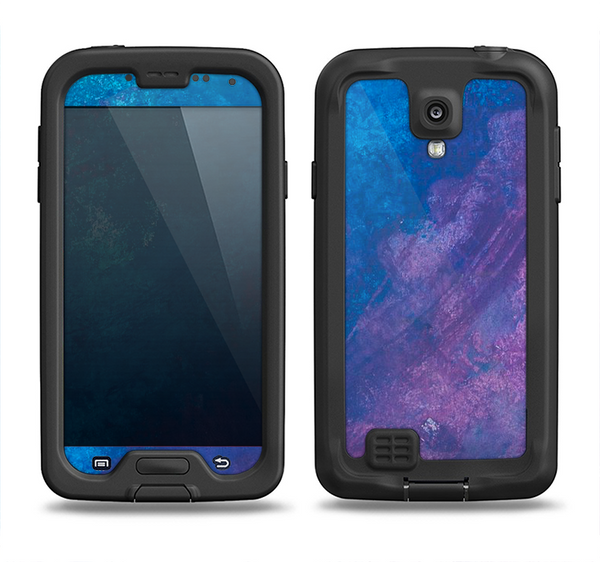 The Blue & Purple Pastel Samsung Galaxy S4 LifeProof Nuud Case Skin Set
