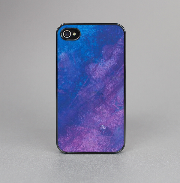 The Blue & Purple Pastel Skin-Sert Case for the Apple iPhone 4-4s