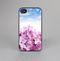 The Blue Sky Pink Flower Field Skin-Sert for the Apple iPhone 4-4s Skin-Sert Case