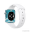 The Blue Spiked Orb Pattern V3 Full-Body Skin Kit for the Apple Watch