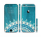 The Blue Spiked Orb Pattern V3 Sectioned Skin Series for the Apple iPhone 6s Plus