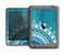 The Blue Spiked Orb Pattern V3 Apple iPad Air LifeProof Nuud Case Skin Set