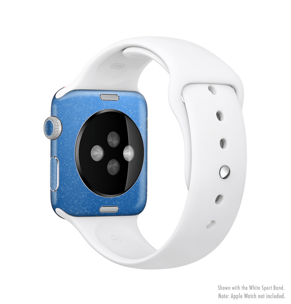 The Blue Subtle Speckles Full-Body Skin Kit for the Apple Watch