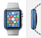 The Blue Subtle Speckles Full-Body Skin Kit for the Apple Watch