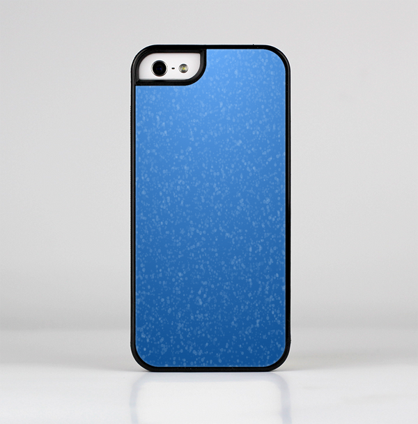 The Blue Subtle Speckles Skin-Sert for the Apple iPhone 5-5s Skin-Sert Case