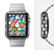 The Blue Tiled Abstract Pattern Full-Body Skin Kit for the Apple Watch