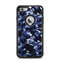The Blue Vector Camo Apple iPhone 6 Plus Otterbox Defender Case Skin Set