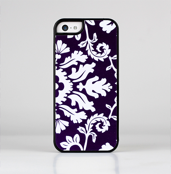 The Blue & White Delicate Pattern Skin-Sert Case for the Apple iPhone 5c