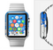 The Blue & White Scattered Puzzle Full-Body Skin Kit for the Apple Watch