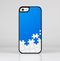 The Blue & White Scattered Puzzle Skin-Sert Case for the Apple iPhone 5c
