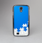 The Blue & White Scattered Puzzle Skin-Sert Case for the Samsung Galaxy S4