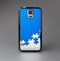 The Blue & White Scattered Puzzle Skin-Sert Case for the Samsung Galaxy S5