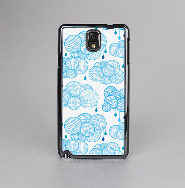 The Blue & White Seamless Ball Illustration Skin-Sert Case for the Samsung Galaxy Note 3