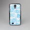 The Blue & White Seamless Ball Illustration Skin-Sert Case for the Samsung Galaxy S4