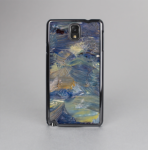 The Blue & Yellow Abstract Oil Painting Skin-Sert Case for the Samsung Galaxy Note 3