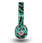 The Blue and Brown Elegant Lace Pattern Skin for the Beats by Dre Original Solo-Solo HD Headphones