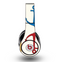 The Blue and Red Simple Anchor Pattern Skin for the Original Beats by Dre Studio Headphones