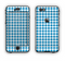 The Blue and White Woven Plaid Pattern Apple iPhone 6 Plus LifeProof Nuud Case Skin Set