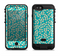 The Blue and Yellow Floral Pattern V43 Apple iPhone 6/6s LifeProof Fre POWER Case Skin Set