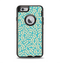 The Blue and Yellow Floral Pattern V43 Apple iPhone 6 Otterbox Defender Case Skin Set