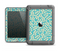 The Blue and Yellow Floral Pattern V43 Apple iPad Mini LifeProof Fre Case Skin Set