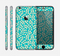 The Blue and Yellow Floral Pattern V43 Skin for the Apple iPhone 6