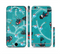 The Blue with Flying Tweety Birds Sectioned Skin Series for the Apple iPhone 6