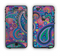 The Bold Colorful Paisley Pattern Apple iPhone 6 Plus LifeProof Nuud Case Skin Set