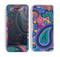 The Bold Colorful Paisley Pattern Skin for the Apple iPhone 5c