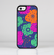 The Bright Colored Cartoon Flowers Skin-Sert for the Apple iPhone 5c Skin-Sert Case