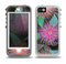 The Bright Colorful Flower Sprouts Skin for the iPhone 5-5s OtterBox Preserver WaterProof Case