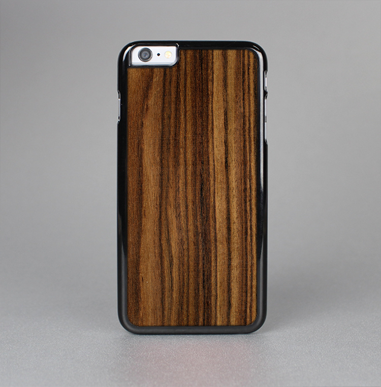 The Bright Ebony Woodgrain Skin-Sert for the Apple iPhone 6 Skin-Sert Case