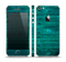 The Bright Emerald Green Wood Planks Skin Set for the Apple iPhone 5