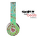 The Bright Green Floral Laced Skin for the Beats by Dre Wireless Headphones