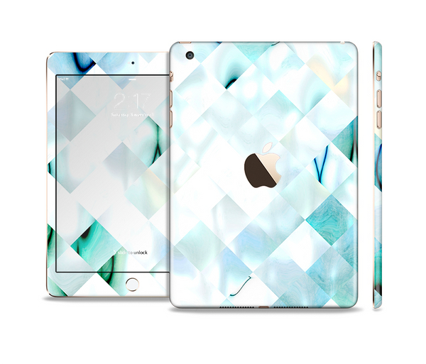 The Bright Highlighted Tile Pattern Full Body Skin Set for the Apple iPad Mini 3