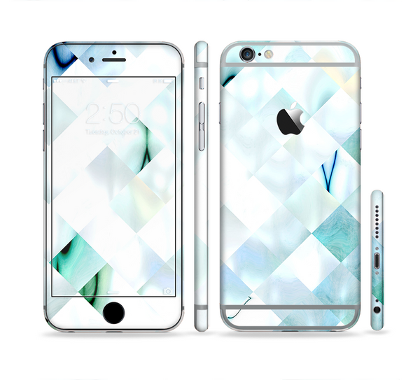 The Bright Highlighted Tile Pattern Sectioned Skin Series for the Apple iPhone 6s