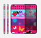 The Bright Pink Cartoon Owls with Flowers and Butterflies Skin for the Apple iPhone 6