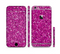 The Bright Pink Glitter Sectioned Skin Series for the Apple iPhone 6 Plus