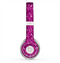 The Bright Pink Glitter Skin for the Beats by Dre Solo 2 Headphones