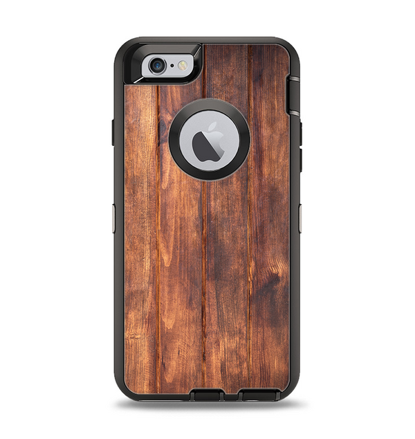 The Bright Stained Wooden Planks Apple iPhone 6 Otterbox Defender Case Skin Set
