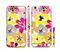 The Bright Summer Brushed Flowers  Sectioned Skin Series for the Apple iPhone 6